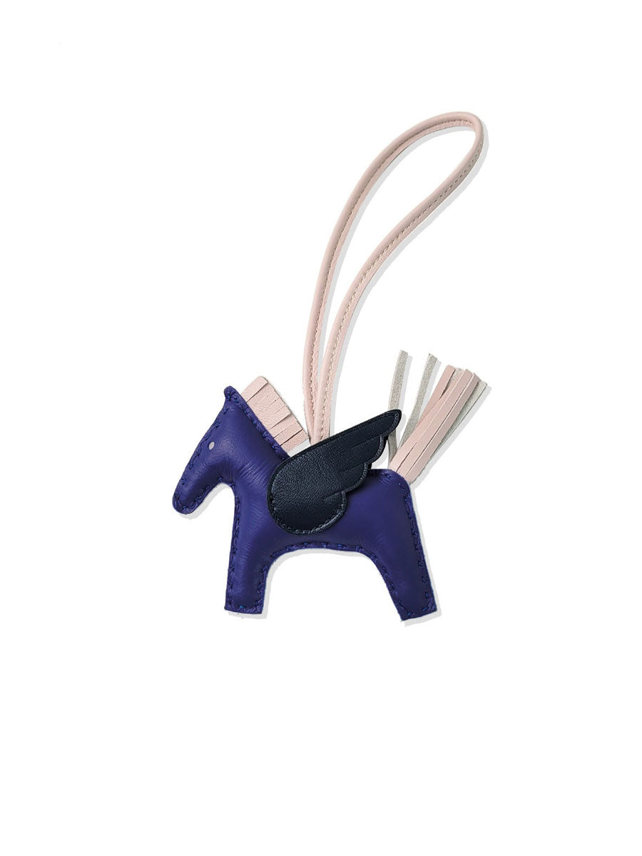 Luxury Leather Pegasus Bag Charm