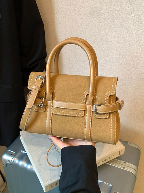 Autumn Style Print Small Crossbody Bag Khaki