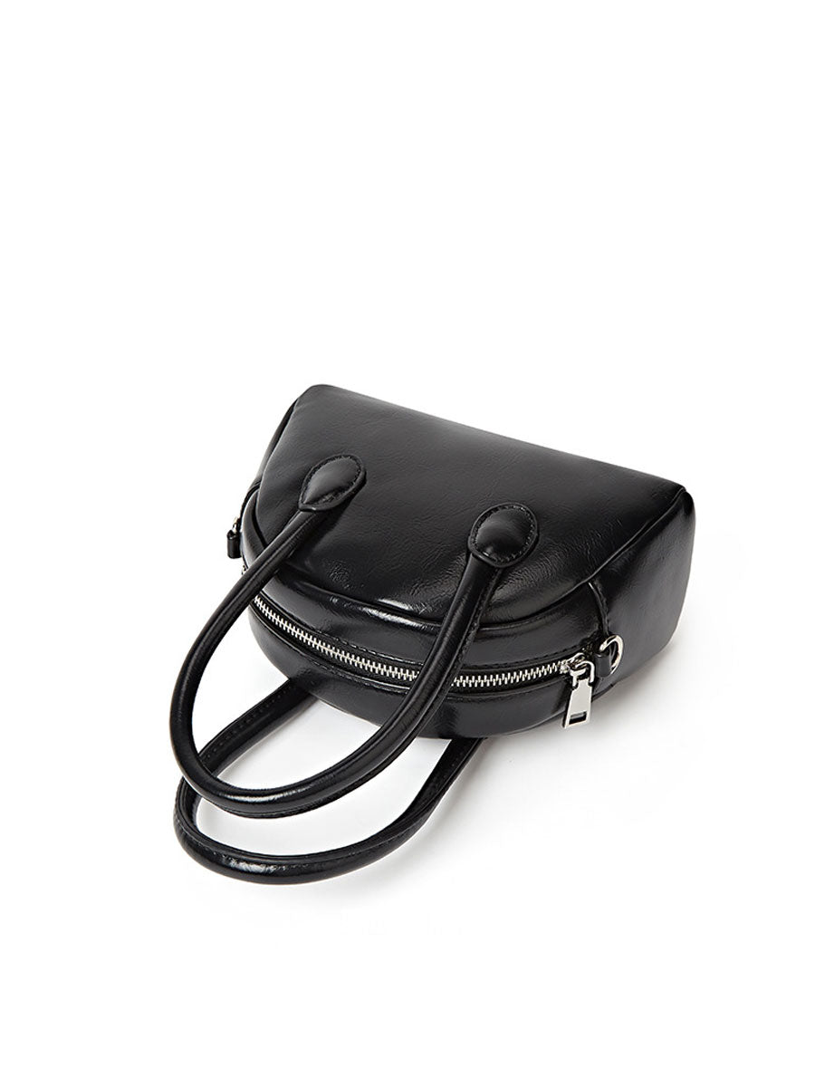 Mini Half Moon Crossbody Bag Yellow