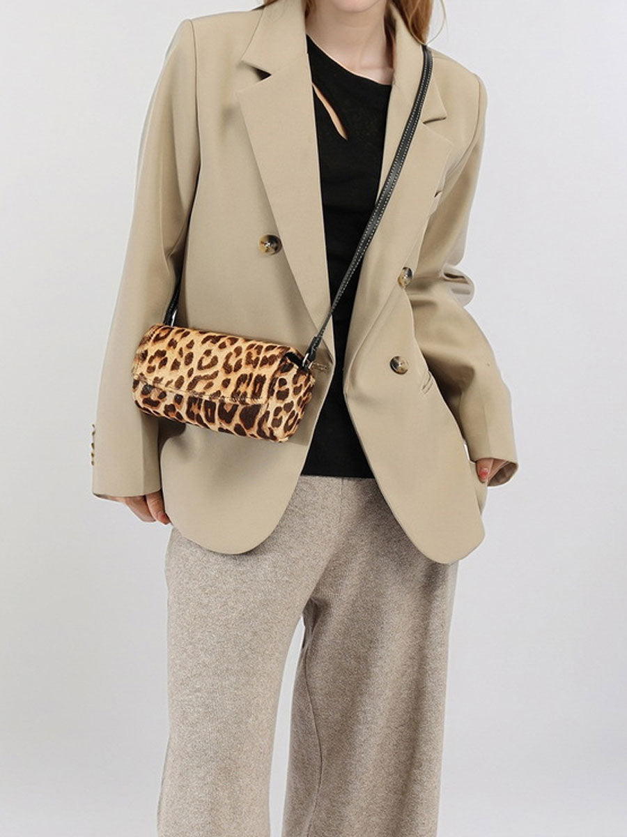 Fashion Animal Pattern Crossbody Bag Zebra Pattern
