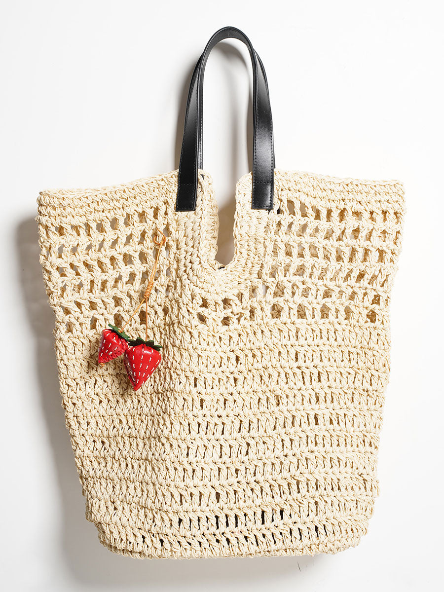 Handmade Strawberry Sweetheart Bag Charm