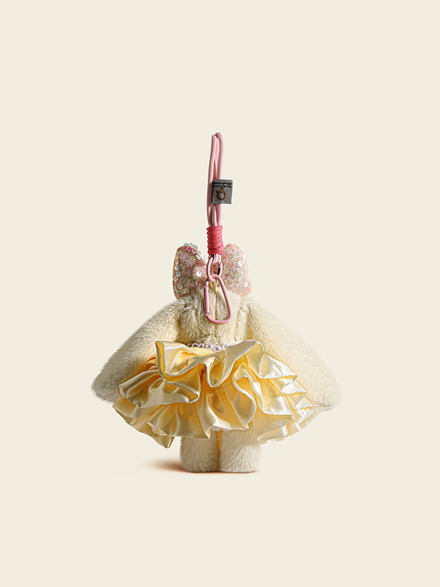 Long Ear Bunny Plush Bag Charm