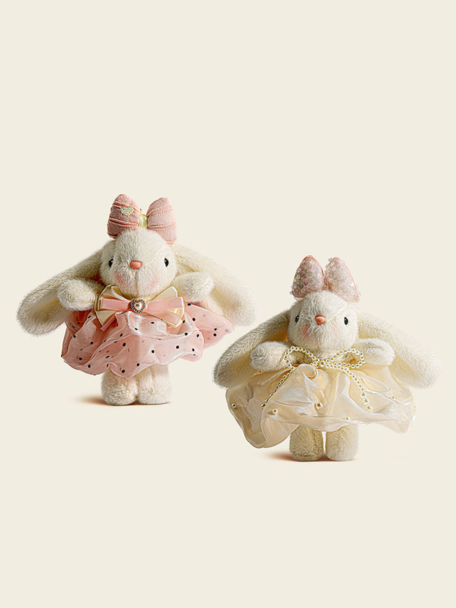Long Ear Bunny Plush Bag Charm