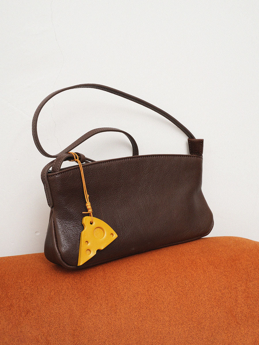 Handmade Cheese Bag Charm