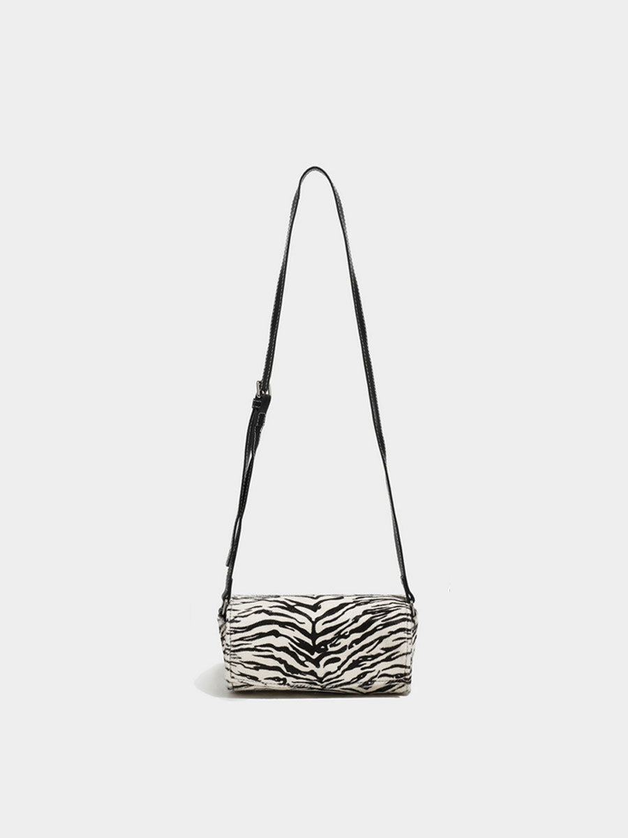 Fashion Animal Pattern Crossbody Bag Zebra Pattern