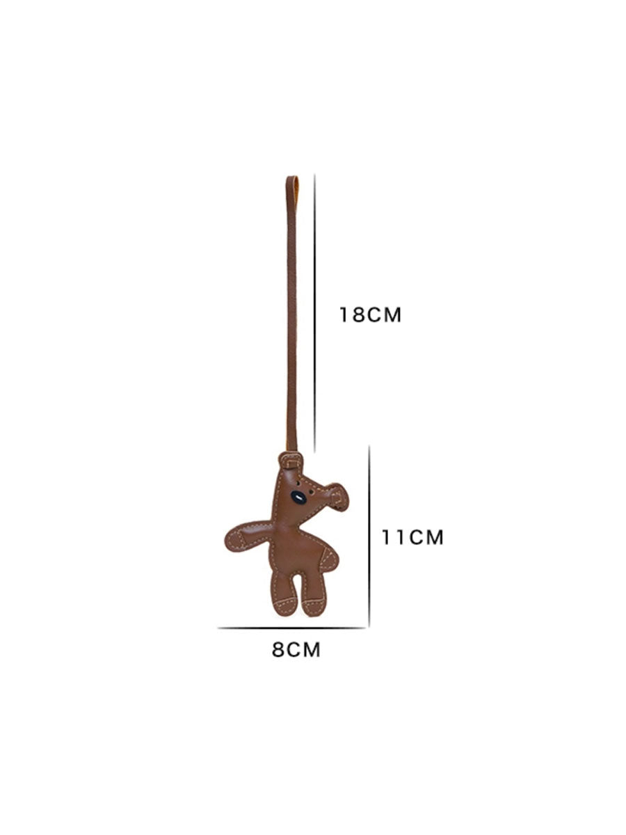 Bean Bear Keychain Bag Charm