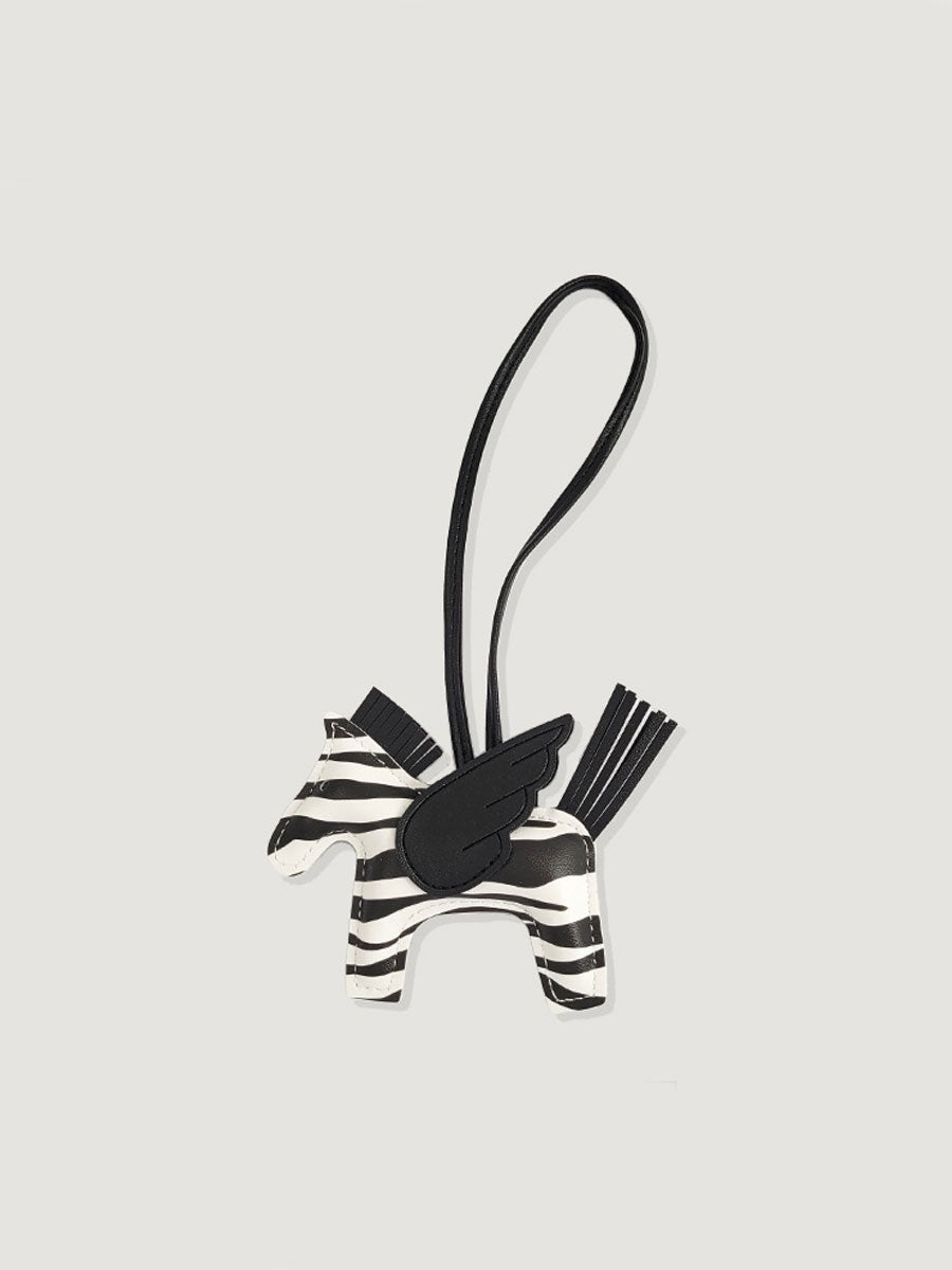 Luxury Leather Pony Bag Charm