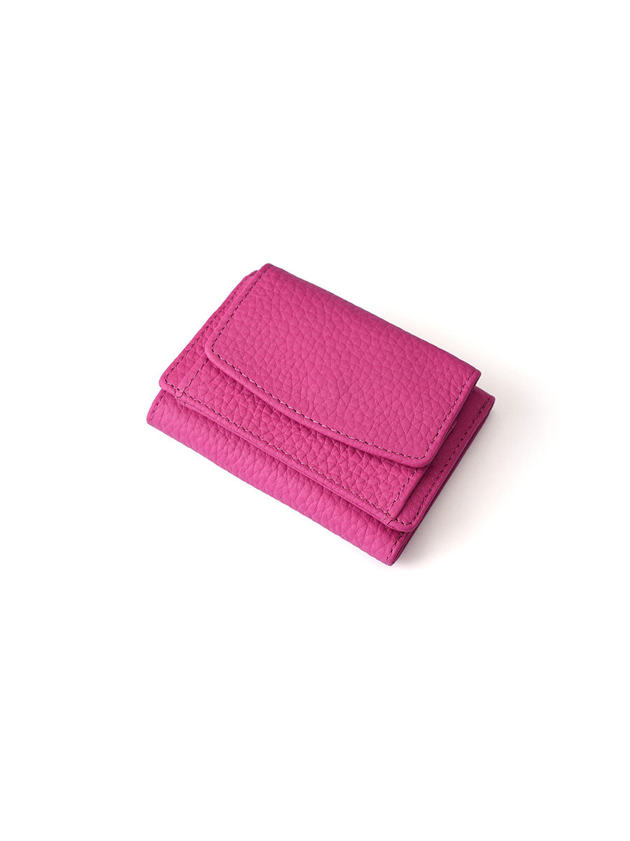 Genuine Leather Mini Wallet RFID 18