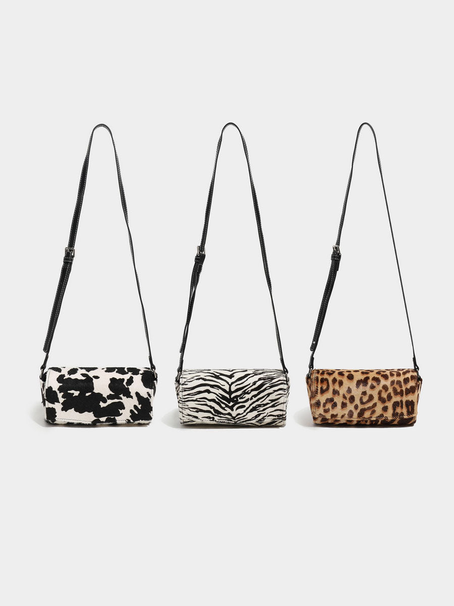 Fashion Animal Pattern Crossbody Bag Zebra Pattern