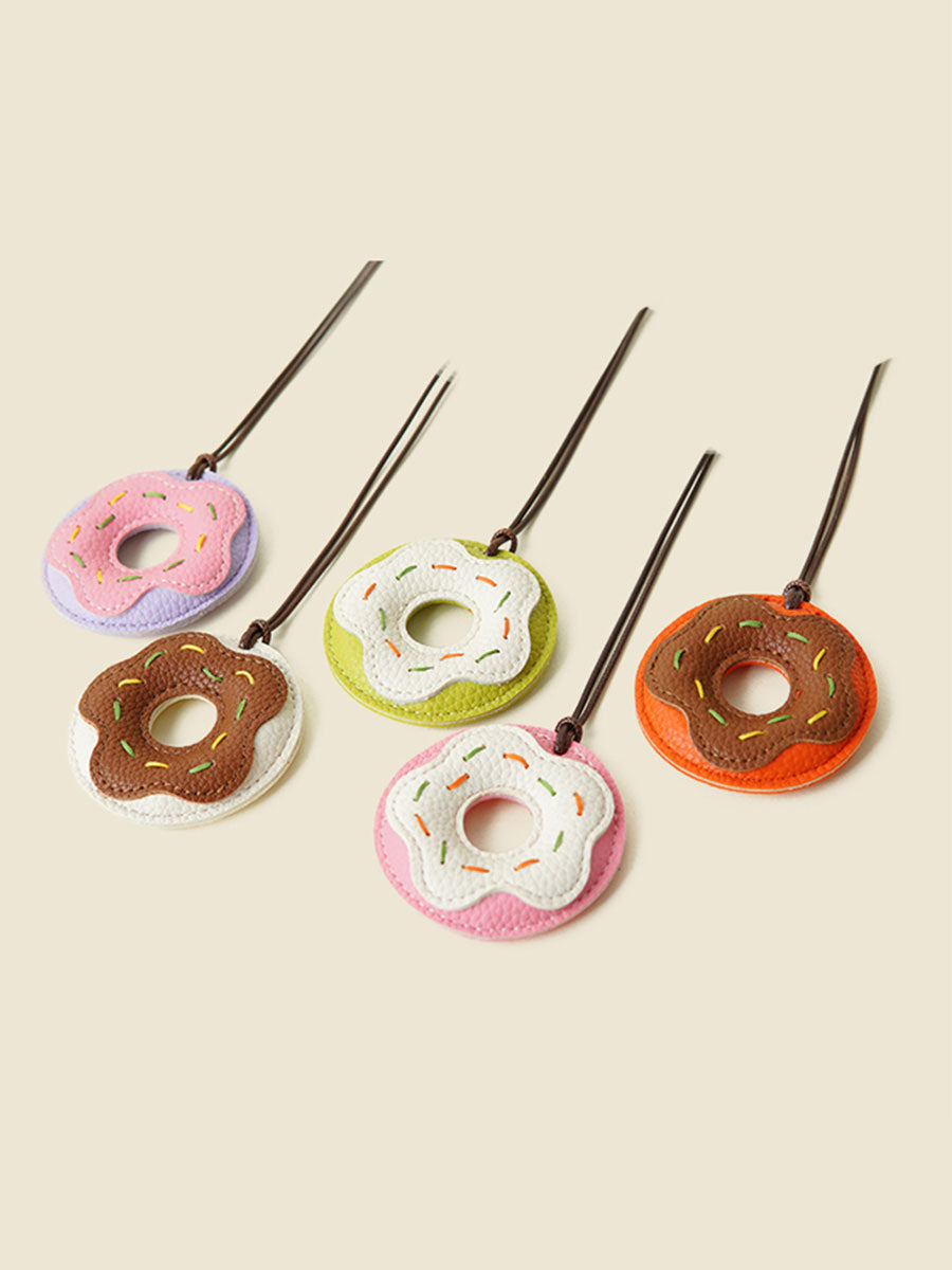 Donut Pendant Bag Charm