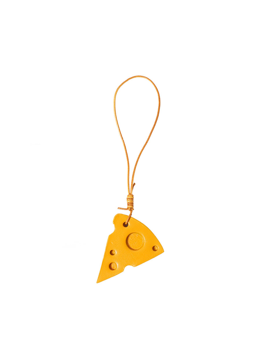 Handmade Cheese Bag Charm
