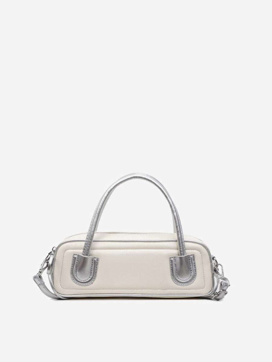 Trendy Long Mini Tote Bag Pink