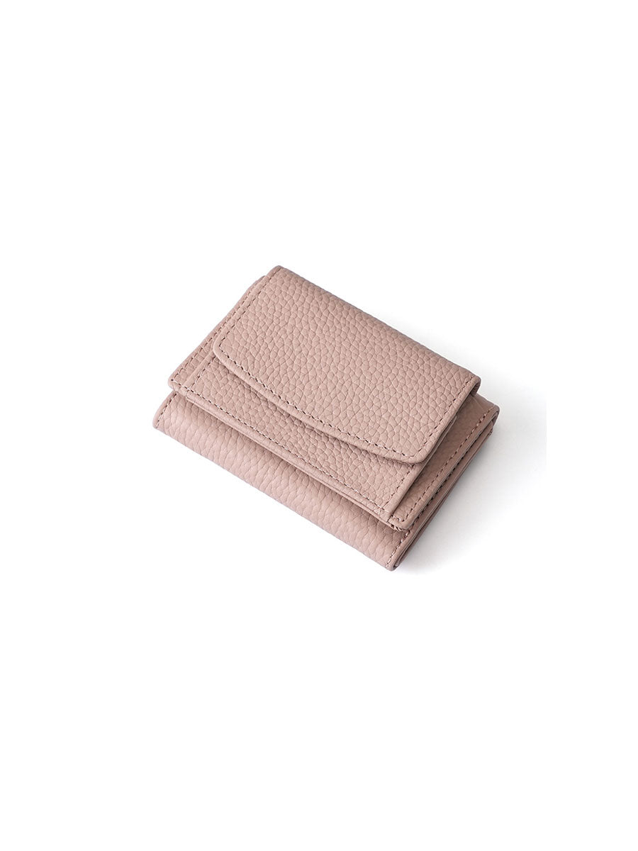Genuine Leather Mini Wallet RFID 18