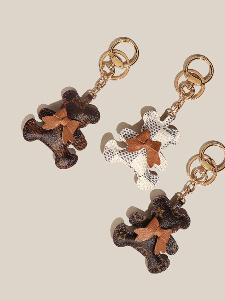 Classic Monogram Bear Bag Charm
