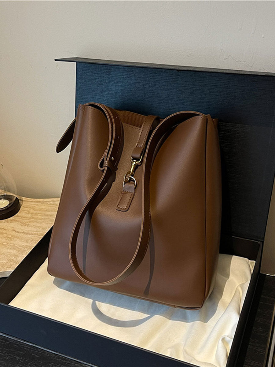 Trendy Bucket Bag Black