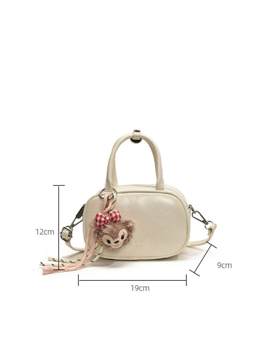 Cute Mini Crossbody Satchel Black