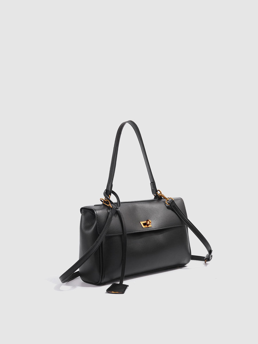 Leather Handbag Brown