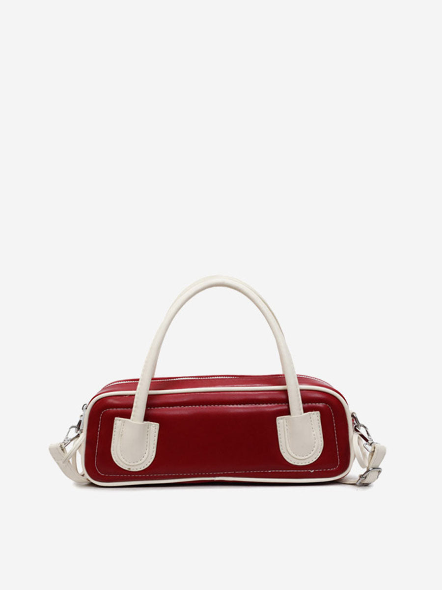 Trendy Long Mini Tote Bag Pink