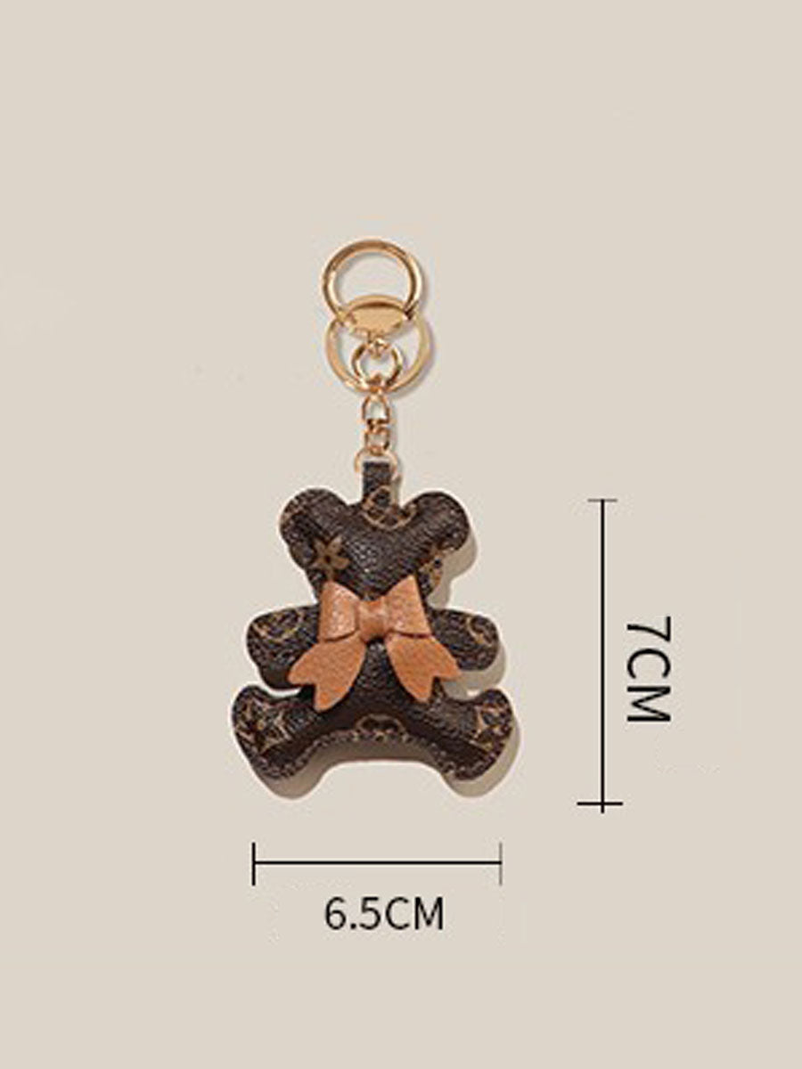 Classic Monogram Bear Bag Charm