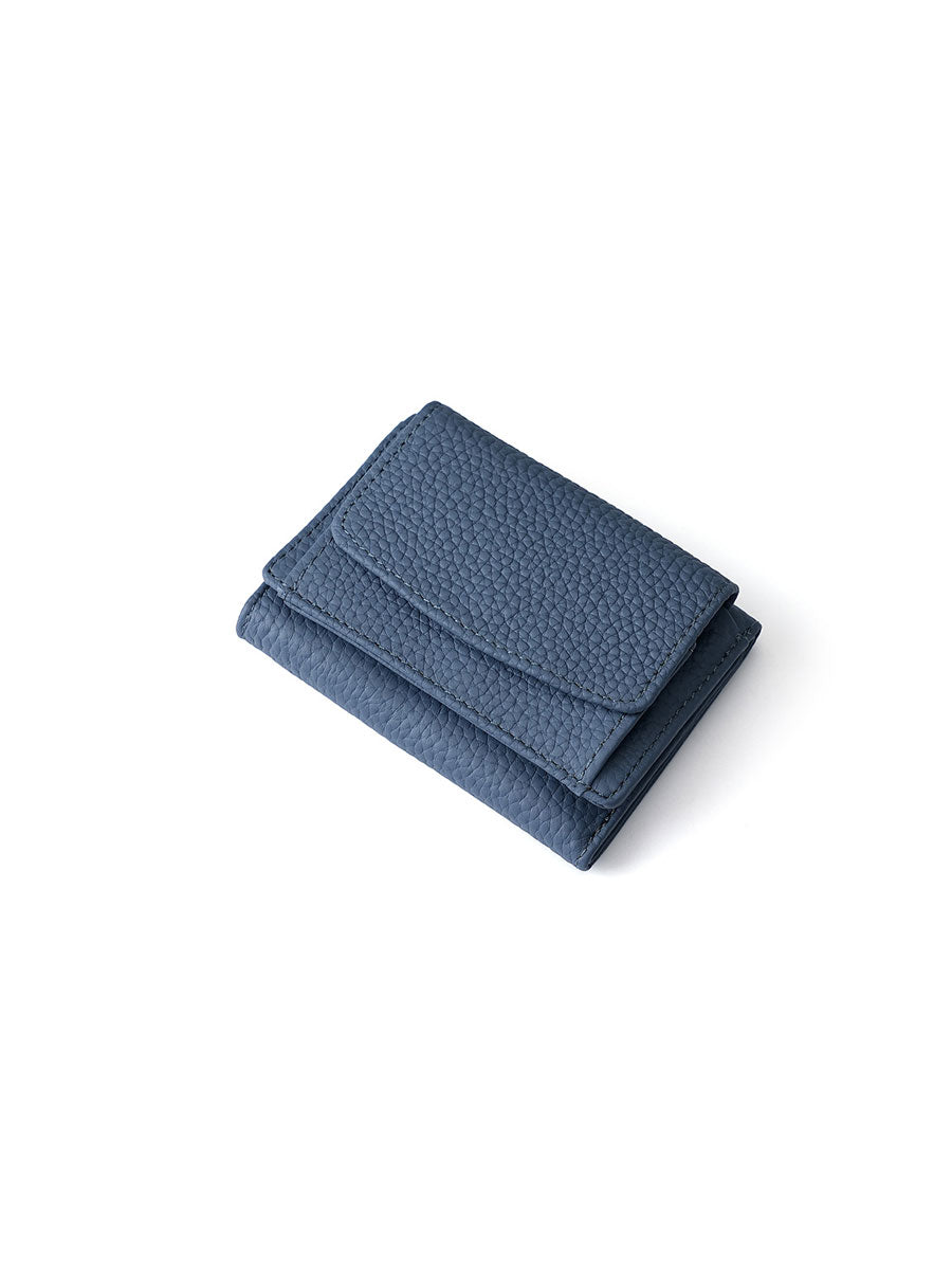 Genuine Leather Mini Wallet RFID 18