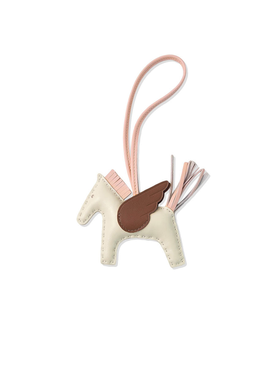 Luxury Leather Pegasus Bag Charm