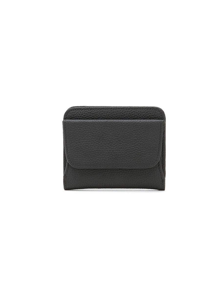 Genuine Leather Coin Purse Orange
