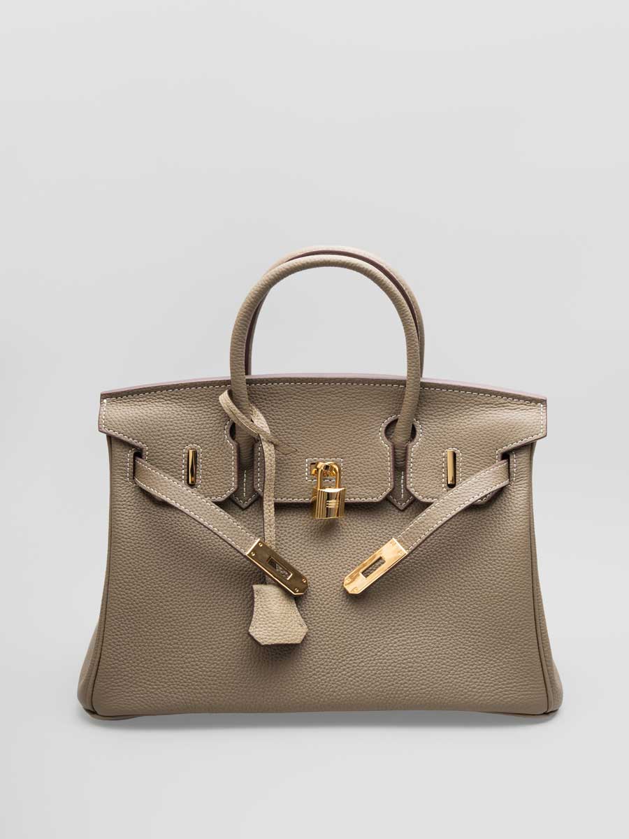 Real Leather Top Handle Satchel Handbag Crossbody Bag Khaki
