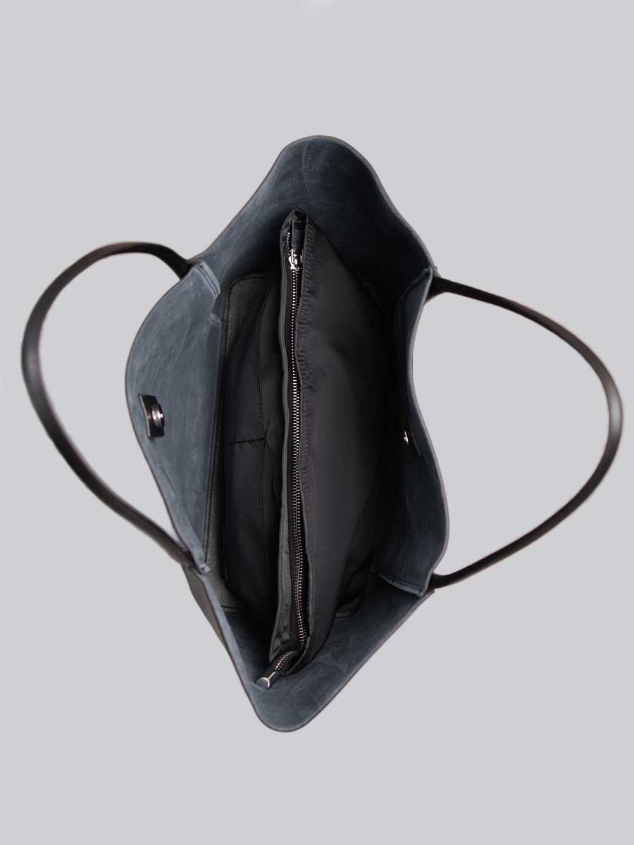 Oversize Genuine Leather Tote Shoulder Bags Soft Coffee